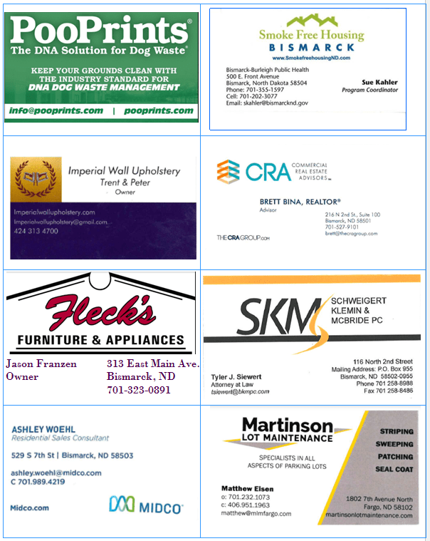 Associate Members Bismarck/Mandan Apartment Association