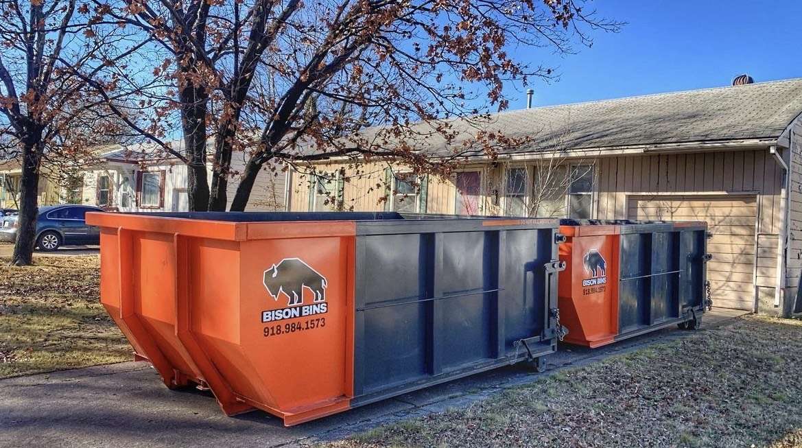 Dumpster Rental Company RollOff (918) 9841573 Bison Bins