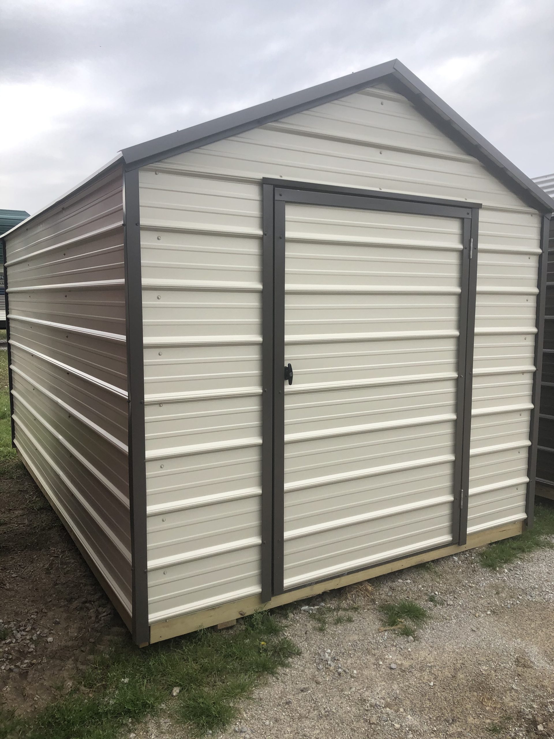 Best Value Shed 8' x 12' Portable Storage Solutions Bison Build