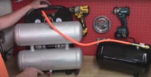 Add another air tank to air compressor (Step by step guide) - BISON