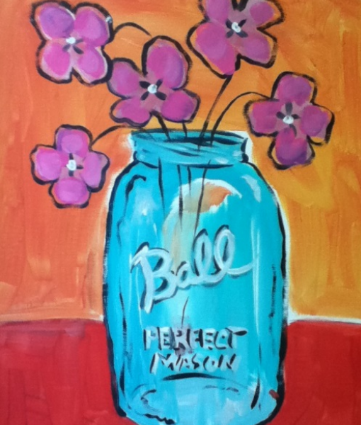 Join the fun at Bisque IT Studio New Canvas Paintings, Art Classes and