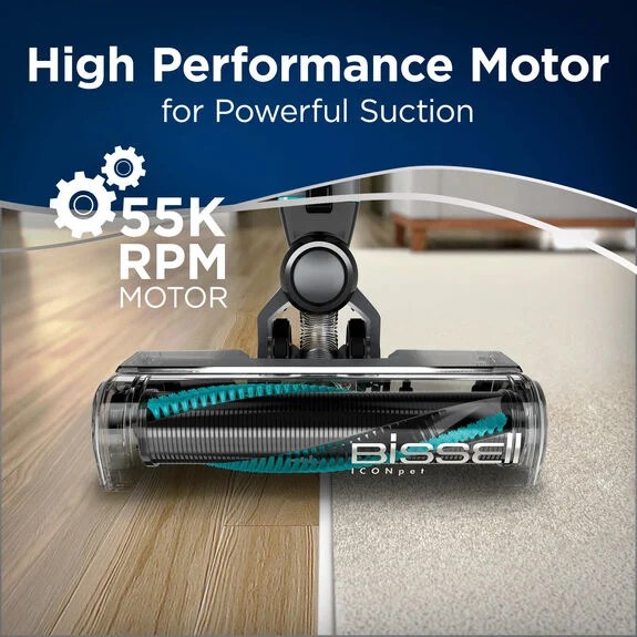 BISSELL® ICONpet® Cordless Vacuum Sạc 120V + Tặng Sạc 220V BISSELL