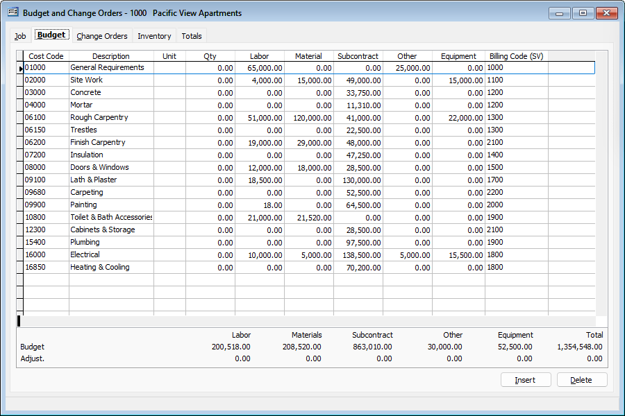 Job Cost BISSoftware