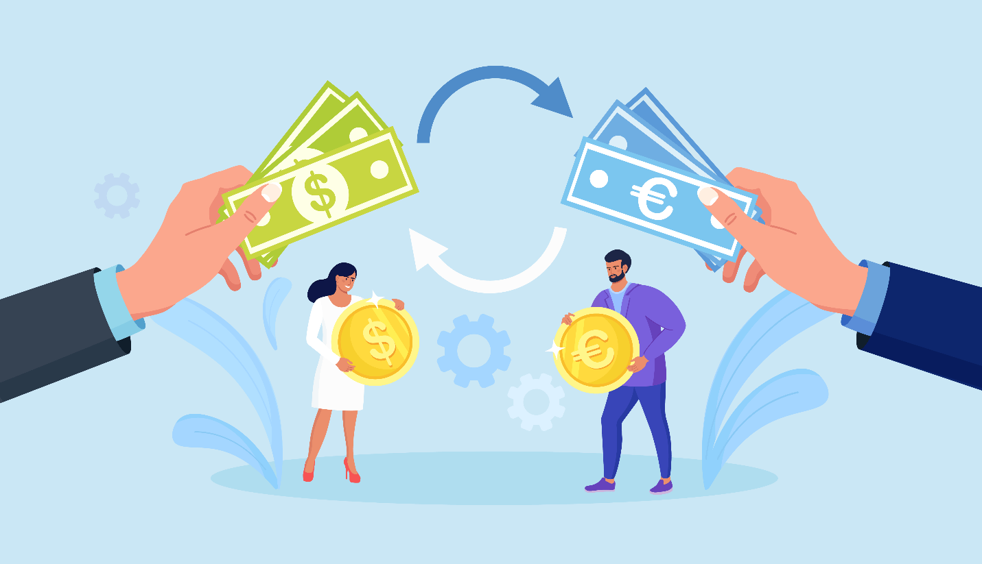 Changing currency in a bank vs. currency exchange? Bisti exchange