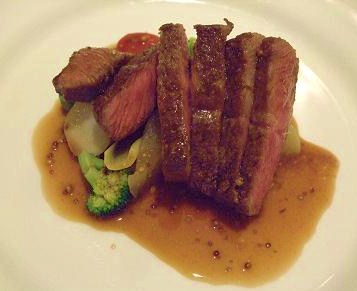 若狭牛みすじのソテー※5250円コースにお出ししています