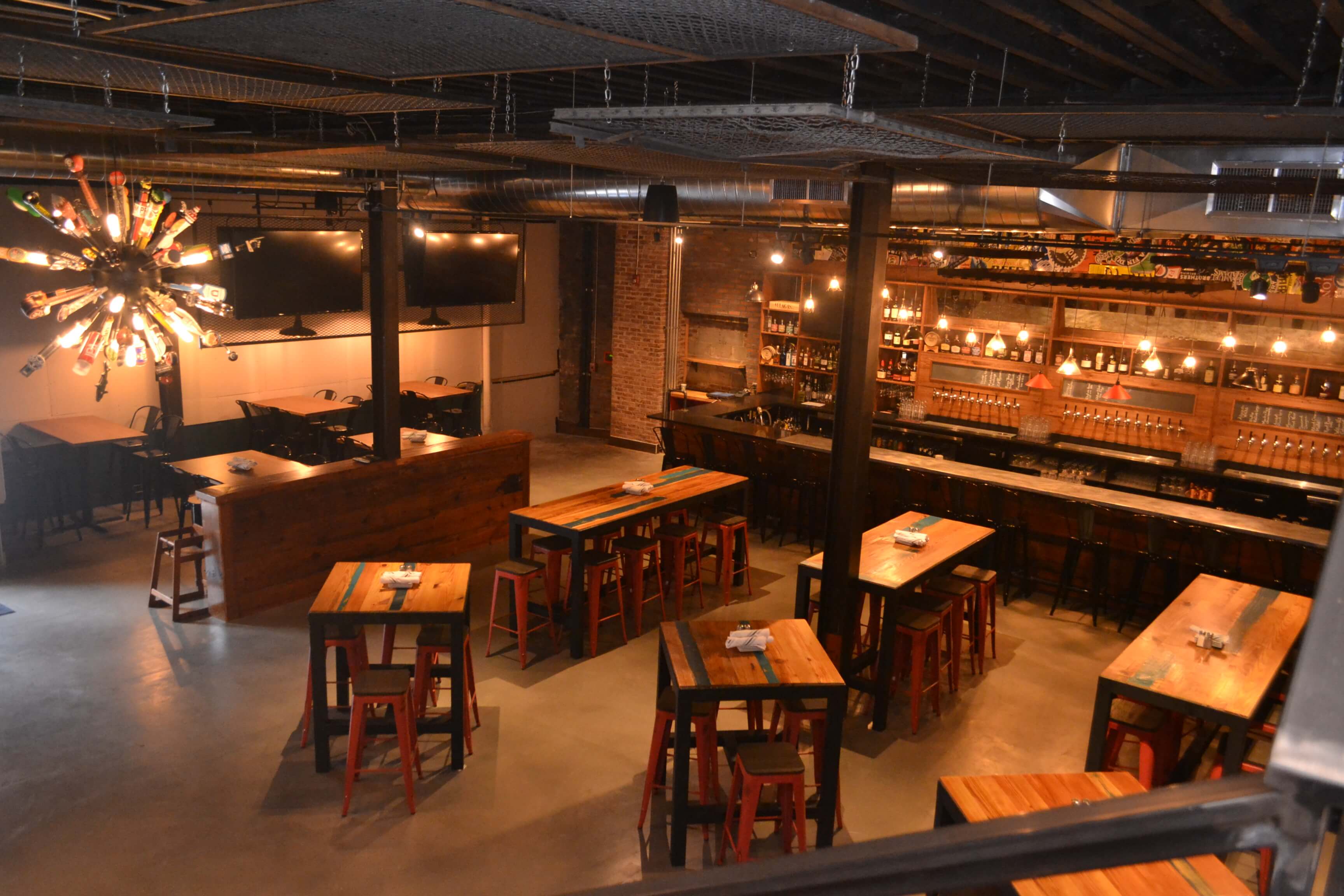 Allagash Little Brett Launch Party Bistro on Bridge Restaurant and