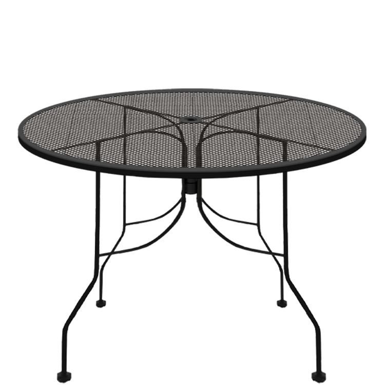 Diamondback Wrought Iron Outdoor Restaurant Tables & Chairs Bistro