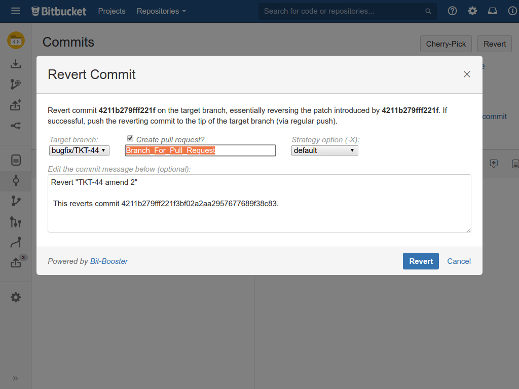 BitBooster Rebase Squash Amend Atlassian Marketplace