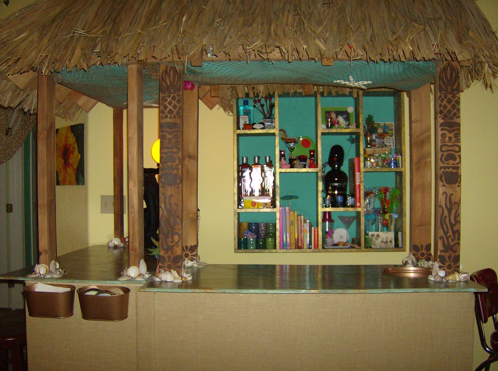 Building A Tiki Bar BUILDING A TIKI BAR