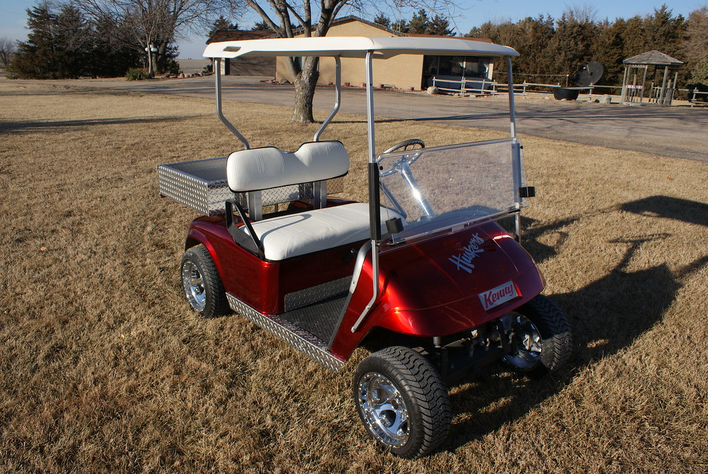 GOLF CART DECORATING IDEAS