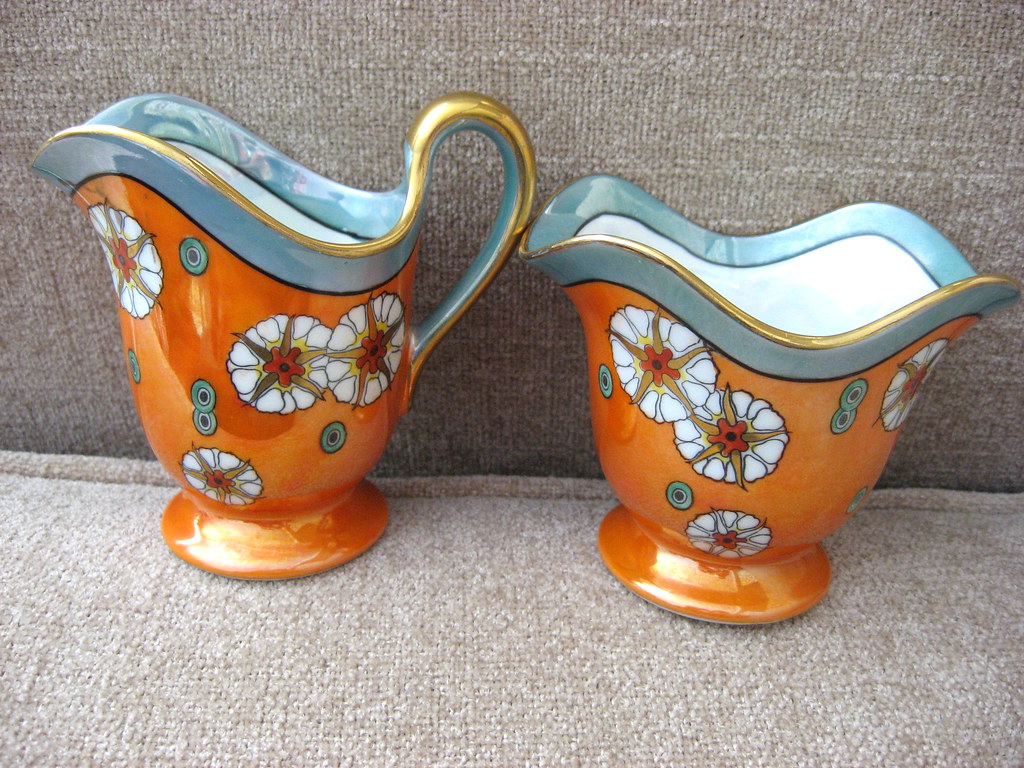 HAND PAINTED JAPANESE TEA SET