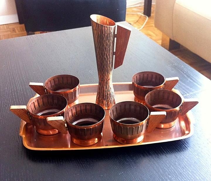 COPPER TEA SETS