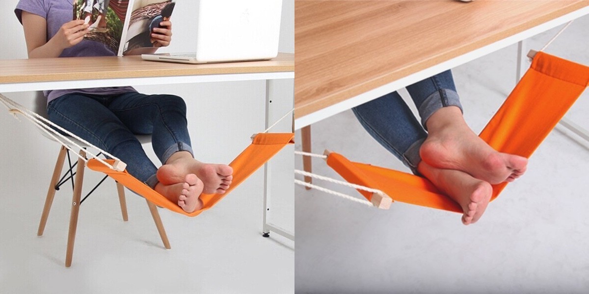 Product Of The Week Feet Hammock For Your Desk Home