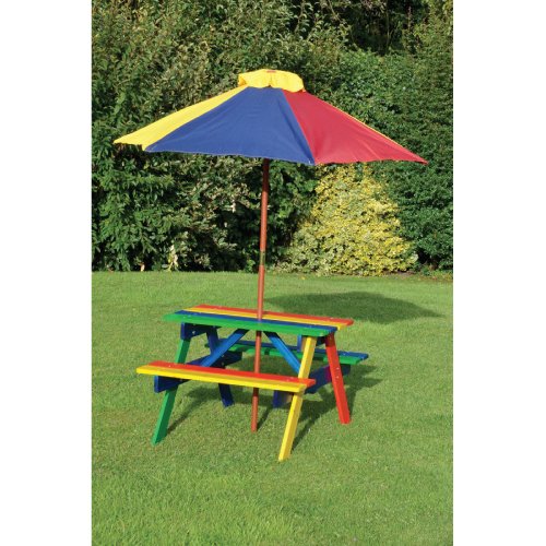 A great patio set for children Kids Childrens Picnic Garden Parasol