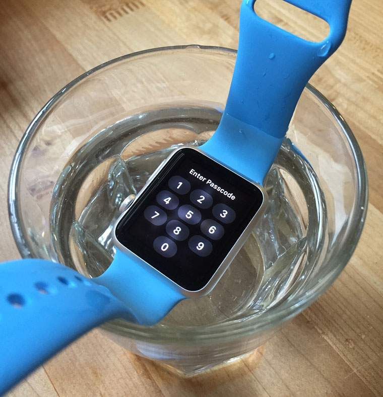 Детально об Apple Watch на море и в водных тренировках