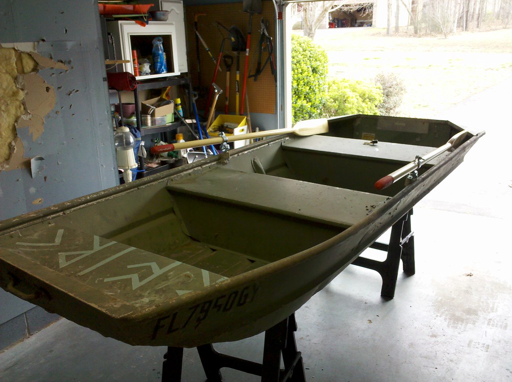JON BOAT TRANSOM REPAIR