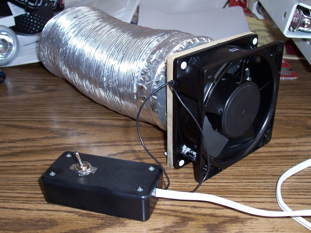 RV REFRIGERATOR VENT FAN