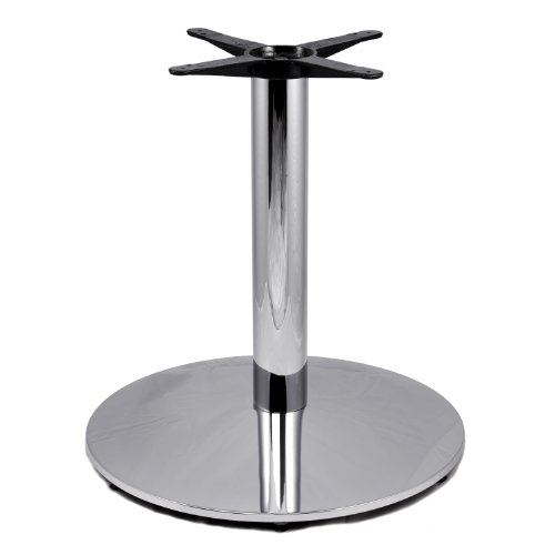 CHROME BASE DINING TABLE CHROME BASE