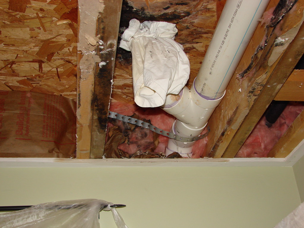REPAIR BROKEN TOILET FLANGE