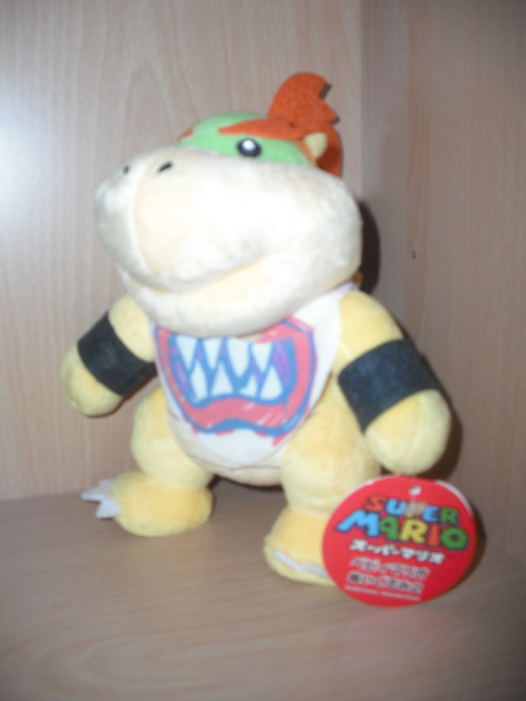 BOWSER JR PLUSH TOYS