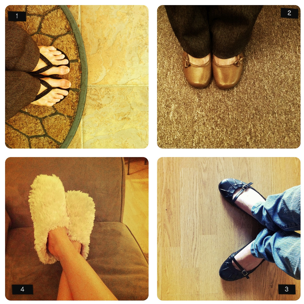 SLIPPERS FOR FLAT FEET