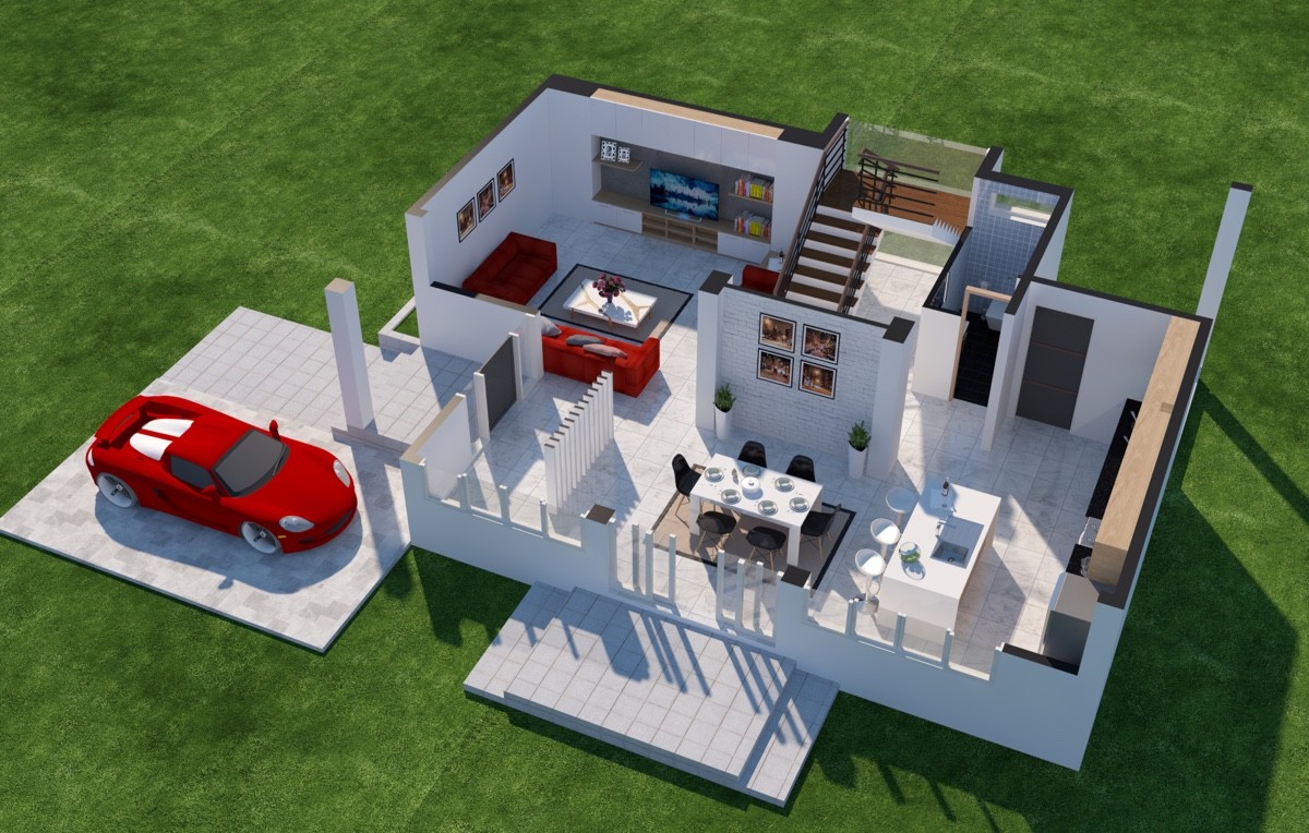 Cool Service Alert A 3D Floor Plan Design Service From