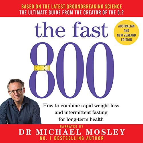 The Fast 800 Diet Paperback Book Weight Loss Food Cooking Recipes
