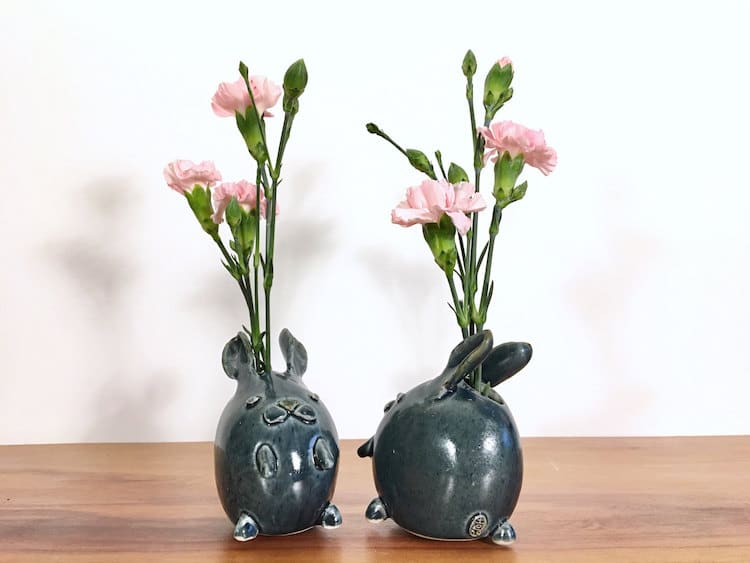 Lovely Handmade Animal Vases Perfectly House Petite Plants and Flowers