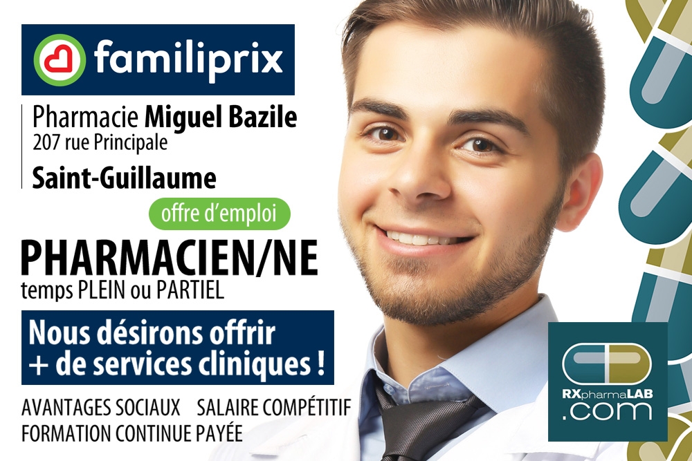 PHARMACIE Étudiant(e)s, ATP, PHARMACIEN(NE)S et postes HORS