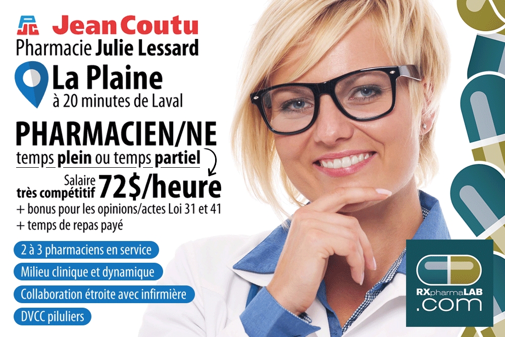 RXpharmaLAB pour les PHARMACIES qui cherchent à recruter des