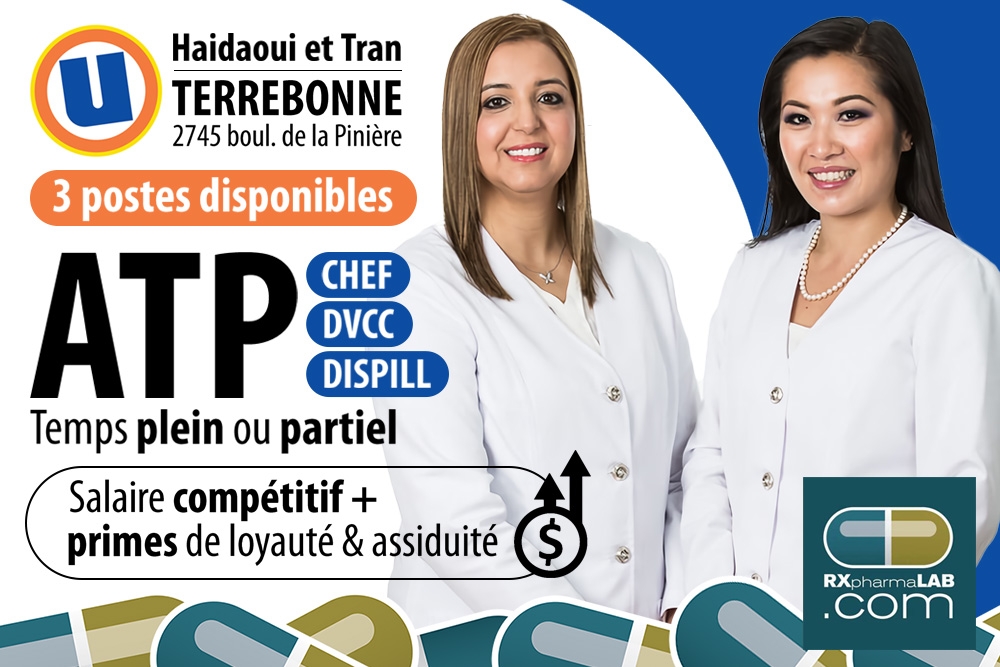 💊 RXpharmaLAB Employeurs, attirez l'excellence; candidat(e)s, réalisez