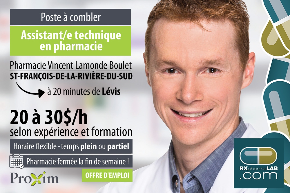 RXpharmaLAB Là où les professionnels de la PHARMACIE se rencontrent