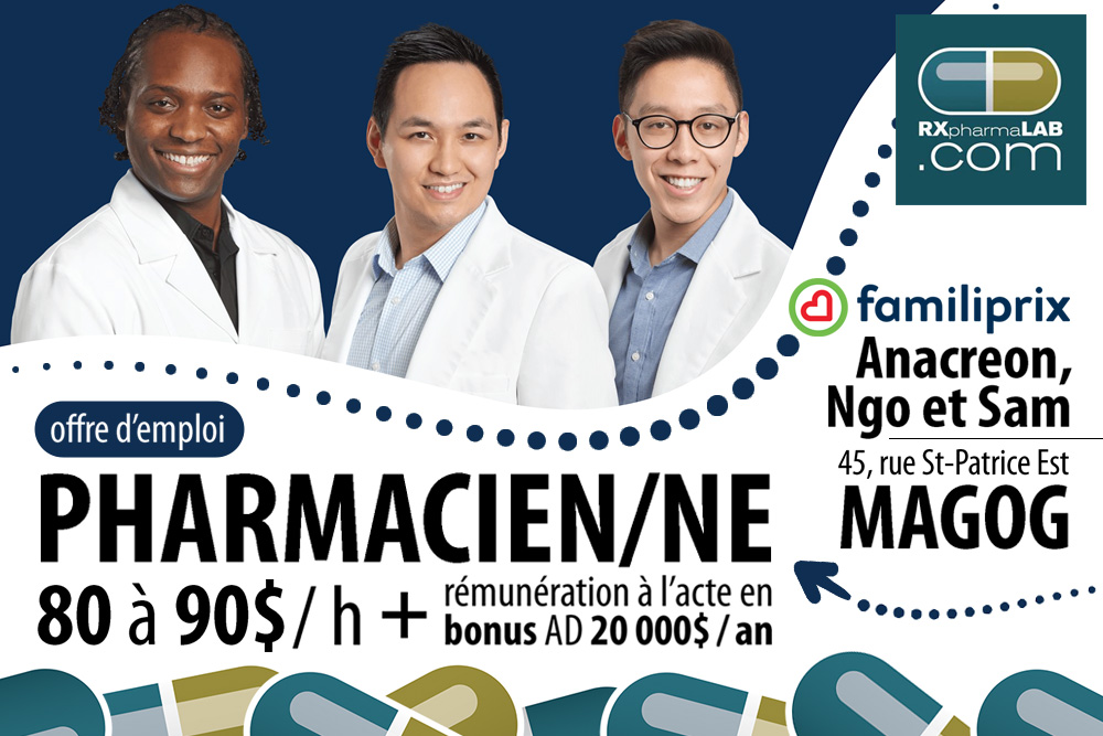 💊 RXpharmaLAB Employeurs, attirez l'excellence; candidat(e)s, réalisez