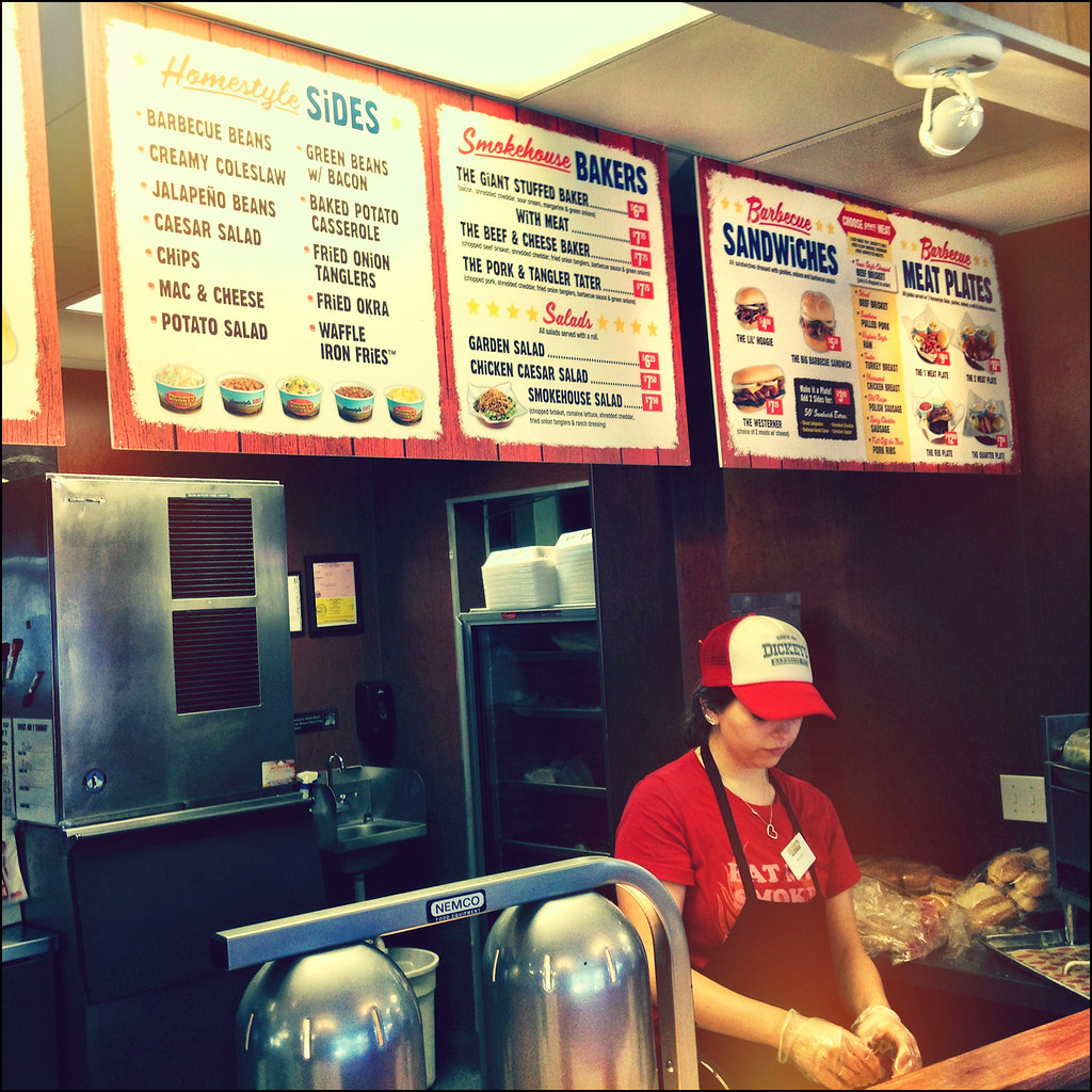 DICKEY S BBQ MENU BBQ MENU ALAMO CAFE MENU