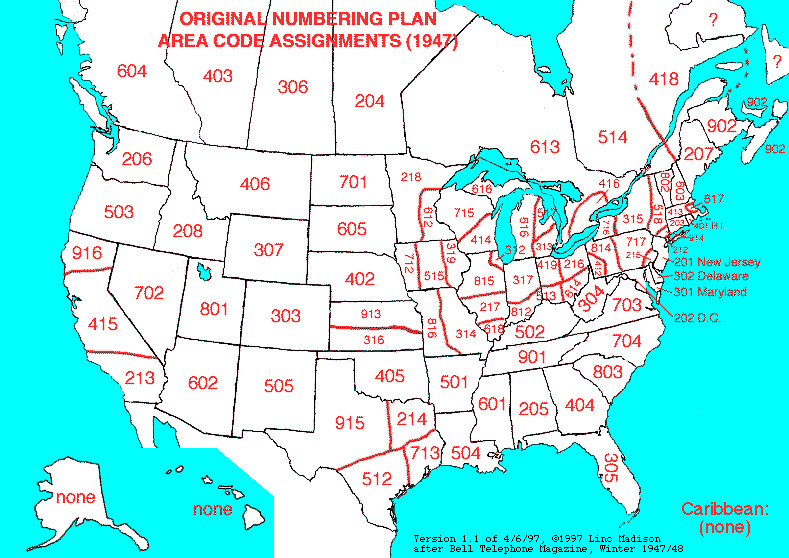 Phone Area Code Map Area Code 741