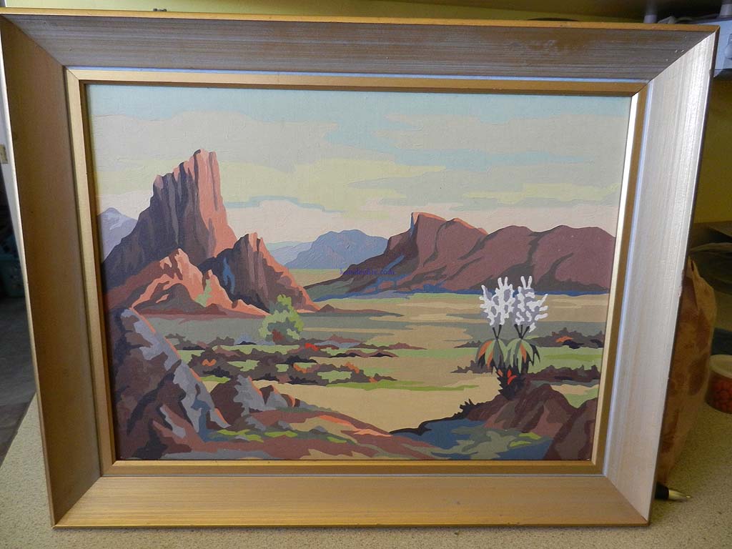 VINTAGE PAINT BY NUMBER VINTAGE PAINT BY NUMBER