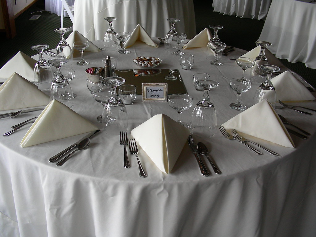 TABLE SETTING ETIQUETTE NAPKIN PLACEMENT