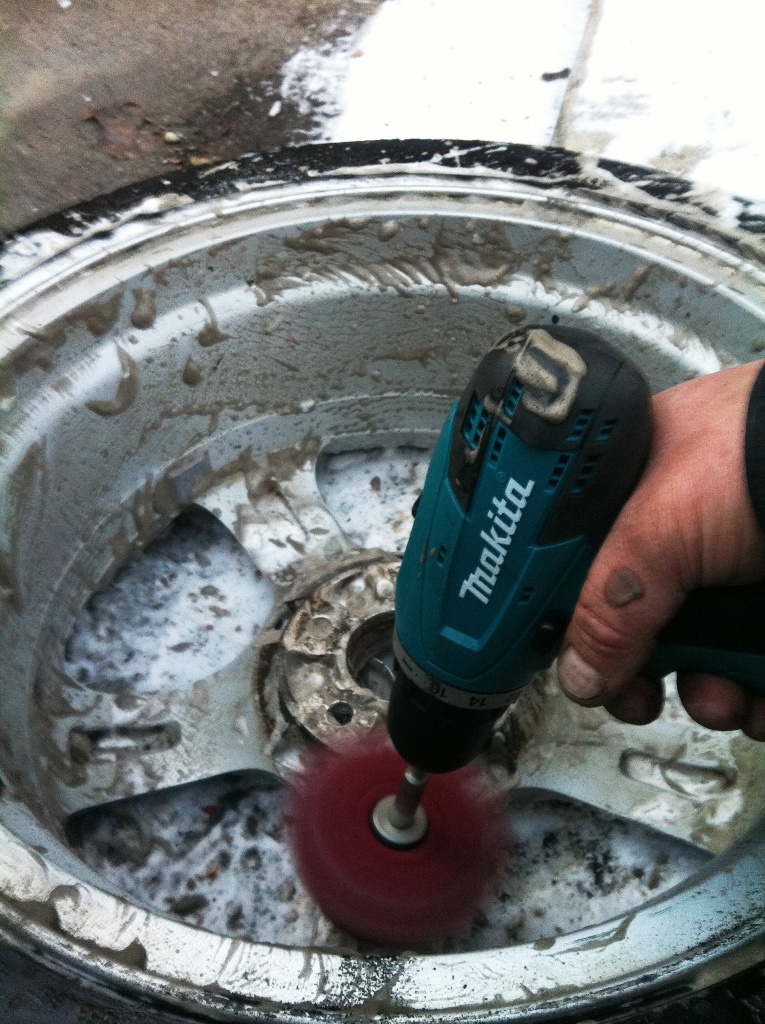 Cleaning Alloy Wheels 3 WHEEL MOTORCYCLE FOR SALE