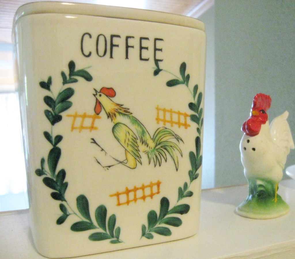 CERAMIC COFFEE CANISTER