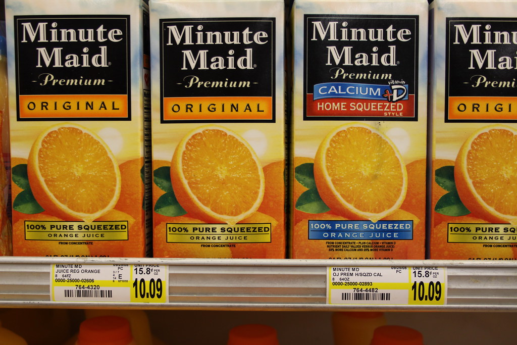 PRICE OF ORANGE JUICE PRICE OF ORANGE JUICE