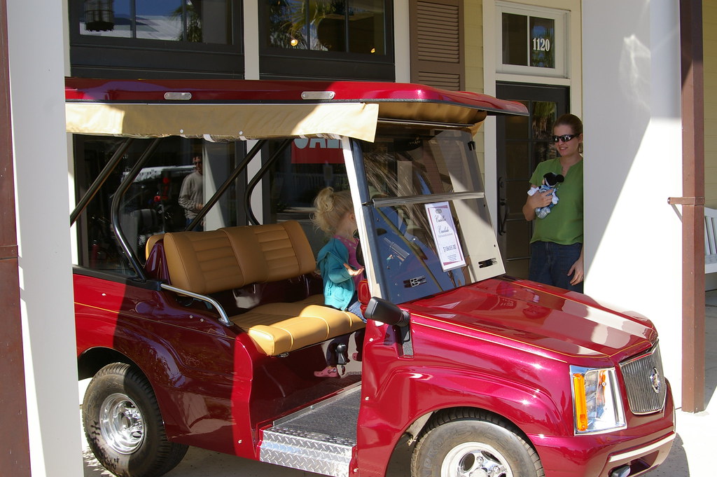 GOLF CART DECORATING IDEAS