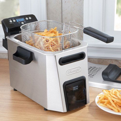  HOT SALE Delonghi Dual Zone w/ Oil Drain Deep Fryer Dyffryers