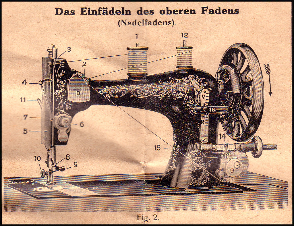 ADLER SEWING MACHINE MANUAL