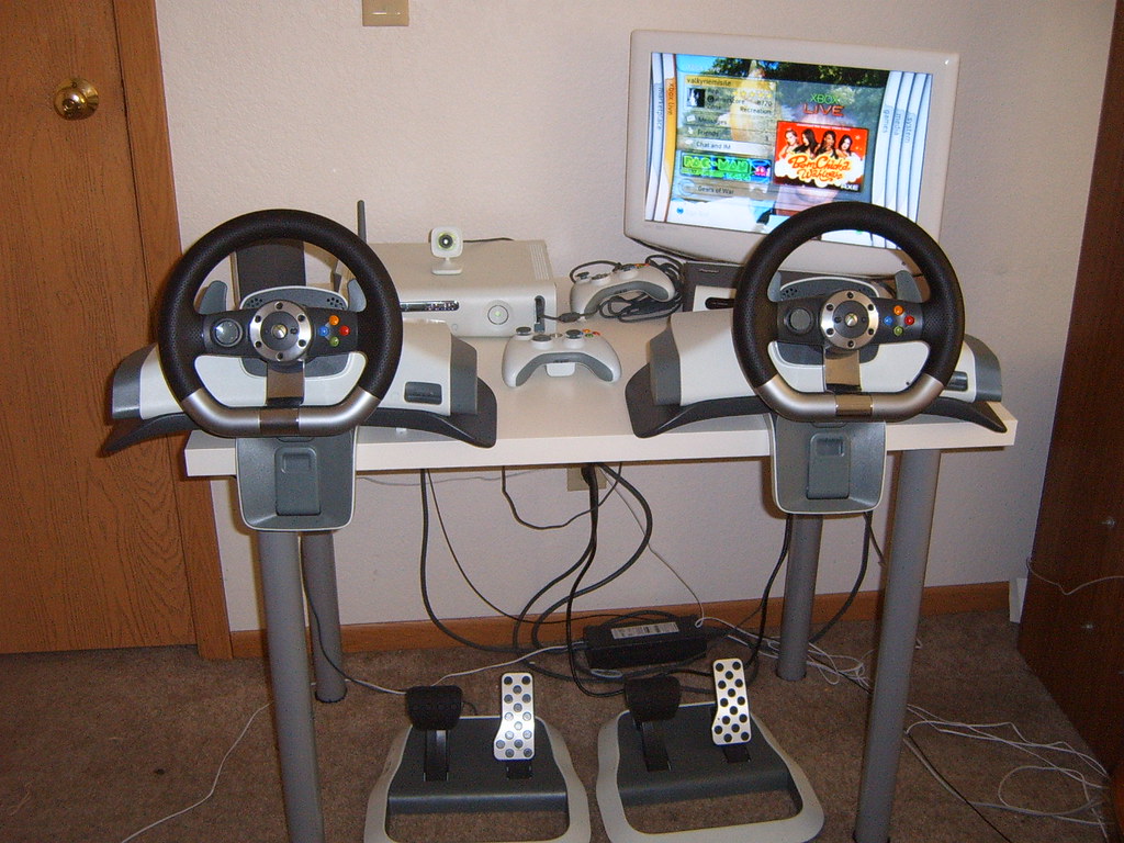 Xbox360 Steering Wheel ISS WHEELS