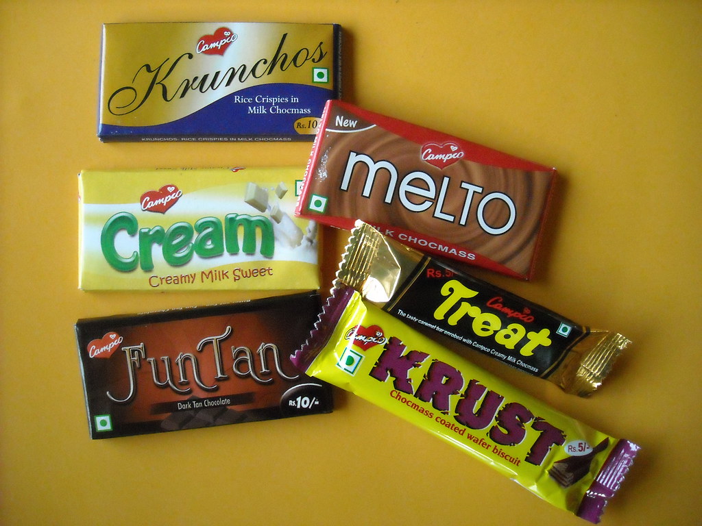CHOCOLATE BAR NAMES