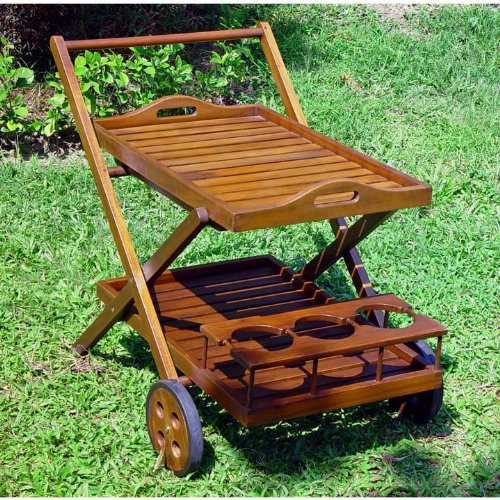 Tea Cart With Wheels SIMULATED BEADLOCK WHEELS