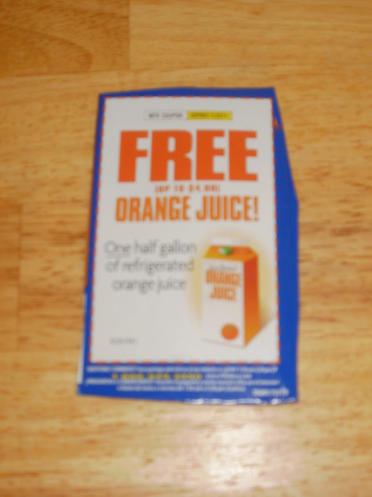 Orange Juice Coupon BOILER JUICE PRICES