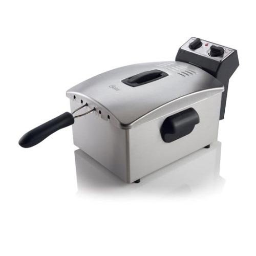 For Sale Oster CKSTDFZM77 4Liter Cool Zone Deep Fryer, Stainless