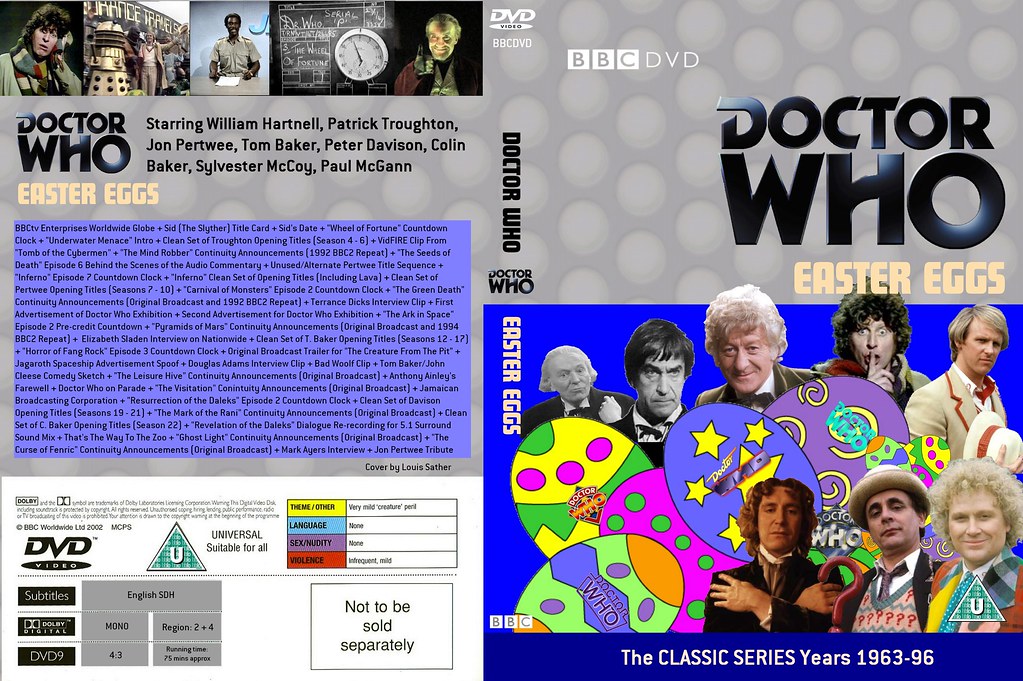 DOCTOR WHO DVD EASTER EGGS