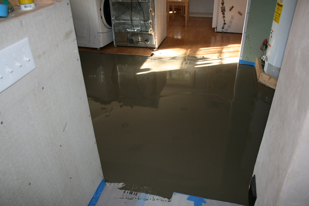 LEVELING A CONCRETE FLOOR. LEVELING A Leveling a concrete floor